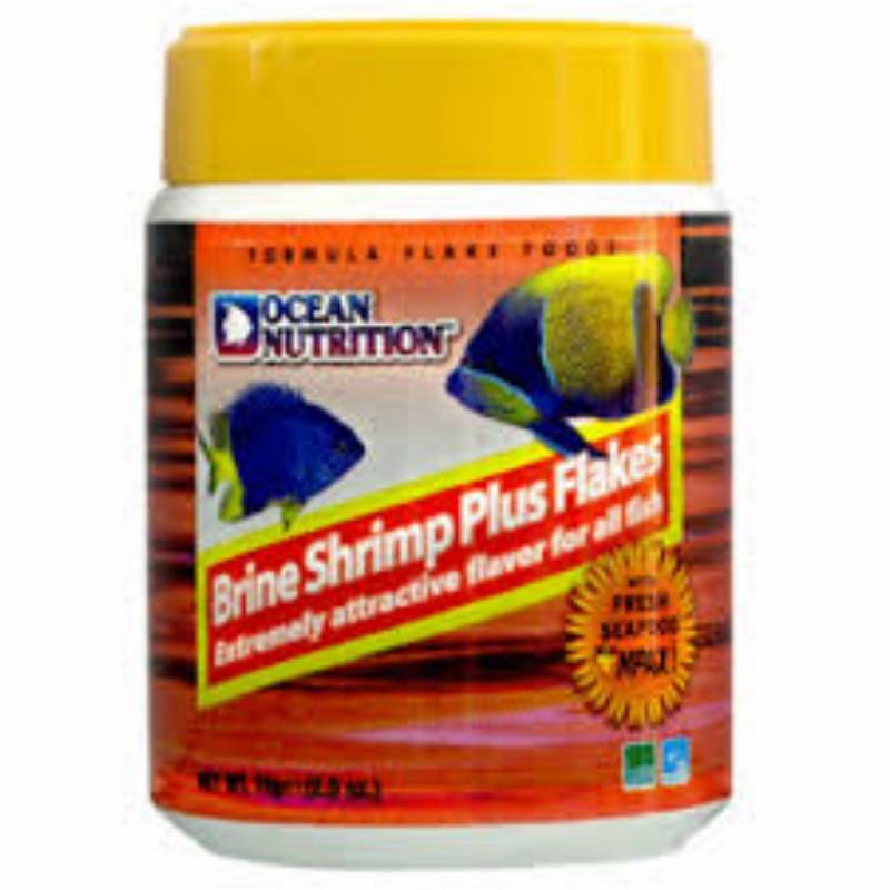 Brine Shrimp escamas Ocean Nutrition.