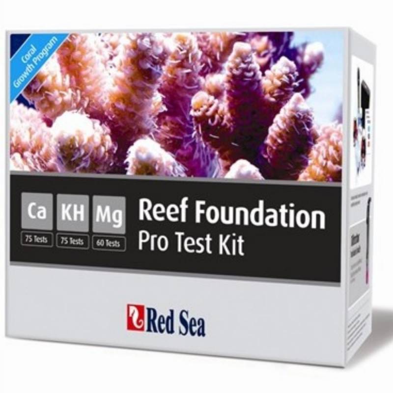 Reef Foundation Pro Multi Test kit Ca-Alc-Mg Red Sea