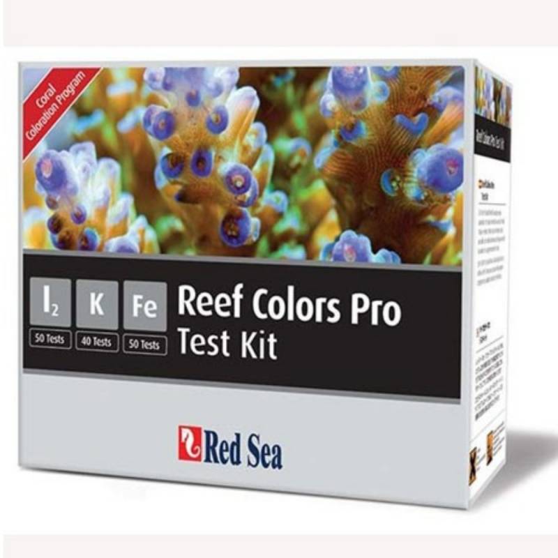 Reef Colors Pro Multi Test Kit I-K-Fe Red Sea