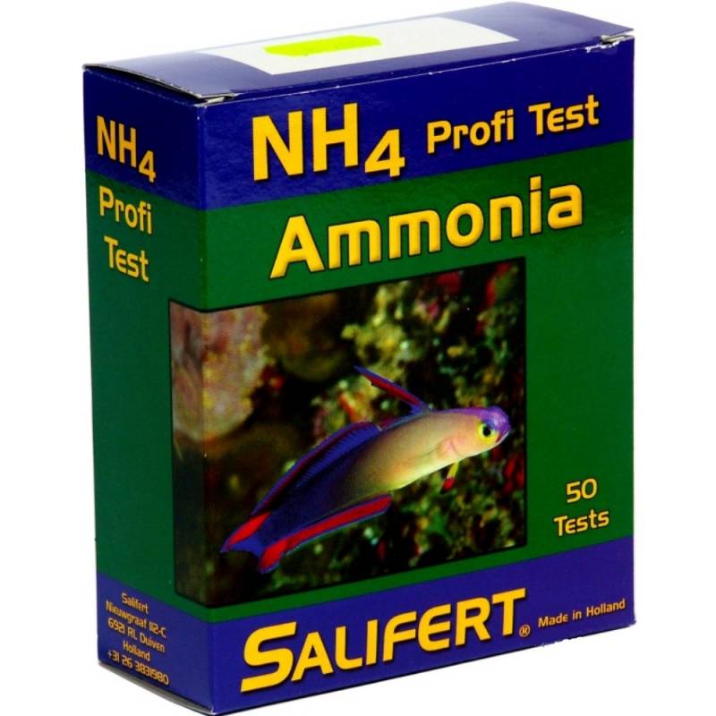Test de Amonia NH4 Salifert