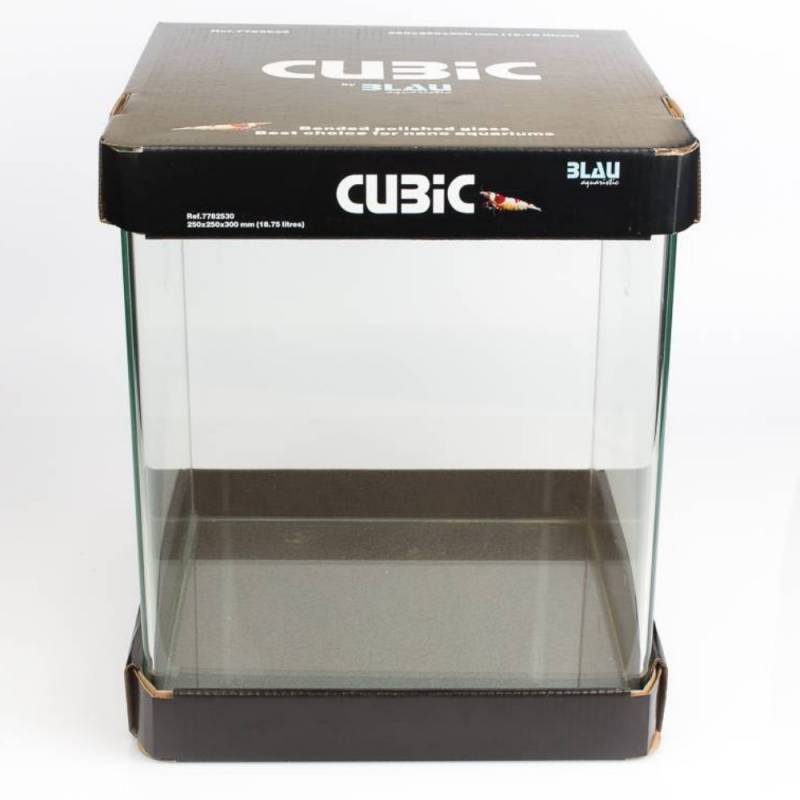 Acuario Cubic Experience 45x45x45 cm Blau