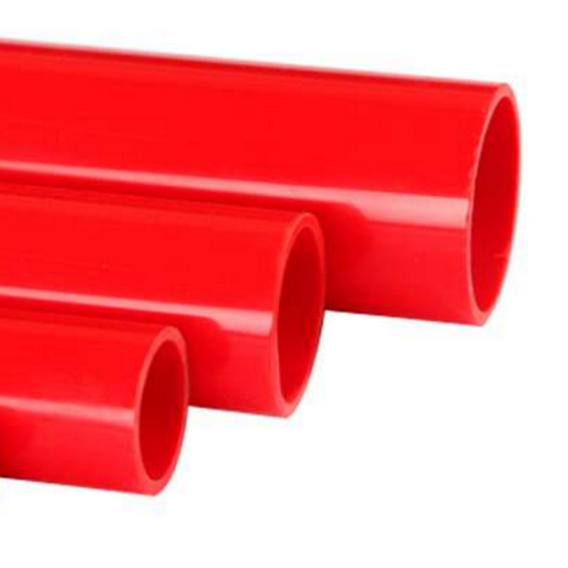 Tubo UPVC color ROJO
