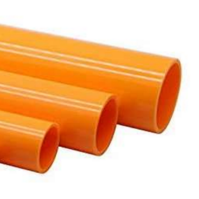 Tubo UPVC color Naranja