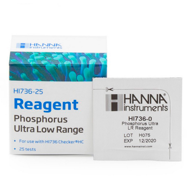 Recambio reactivo de Fósforo HI736 - 25 test Hanna